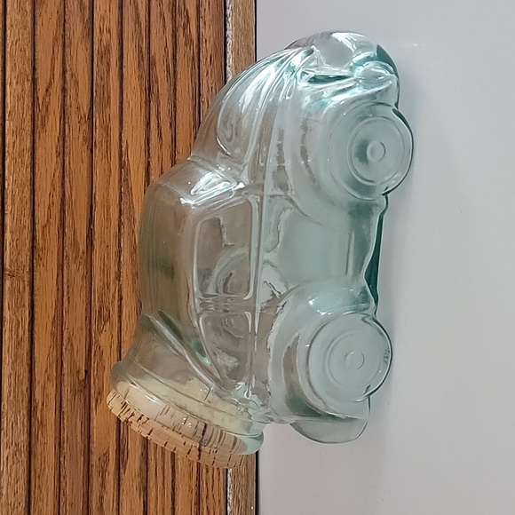 Vintage Kitchen Vintage Glass Volkswagen Cookie Jar Cork Poshmark